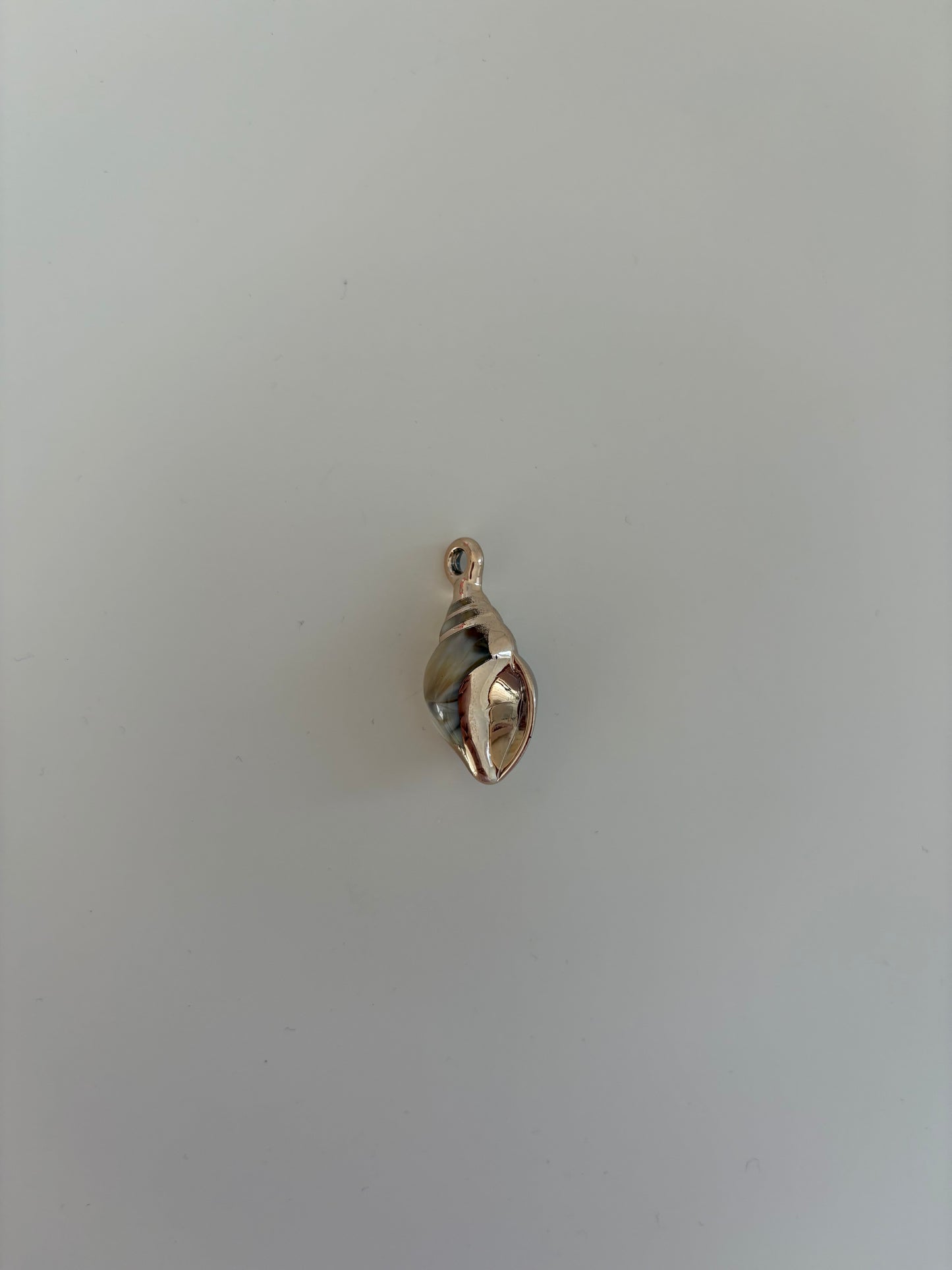 Beige seashell charm