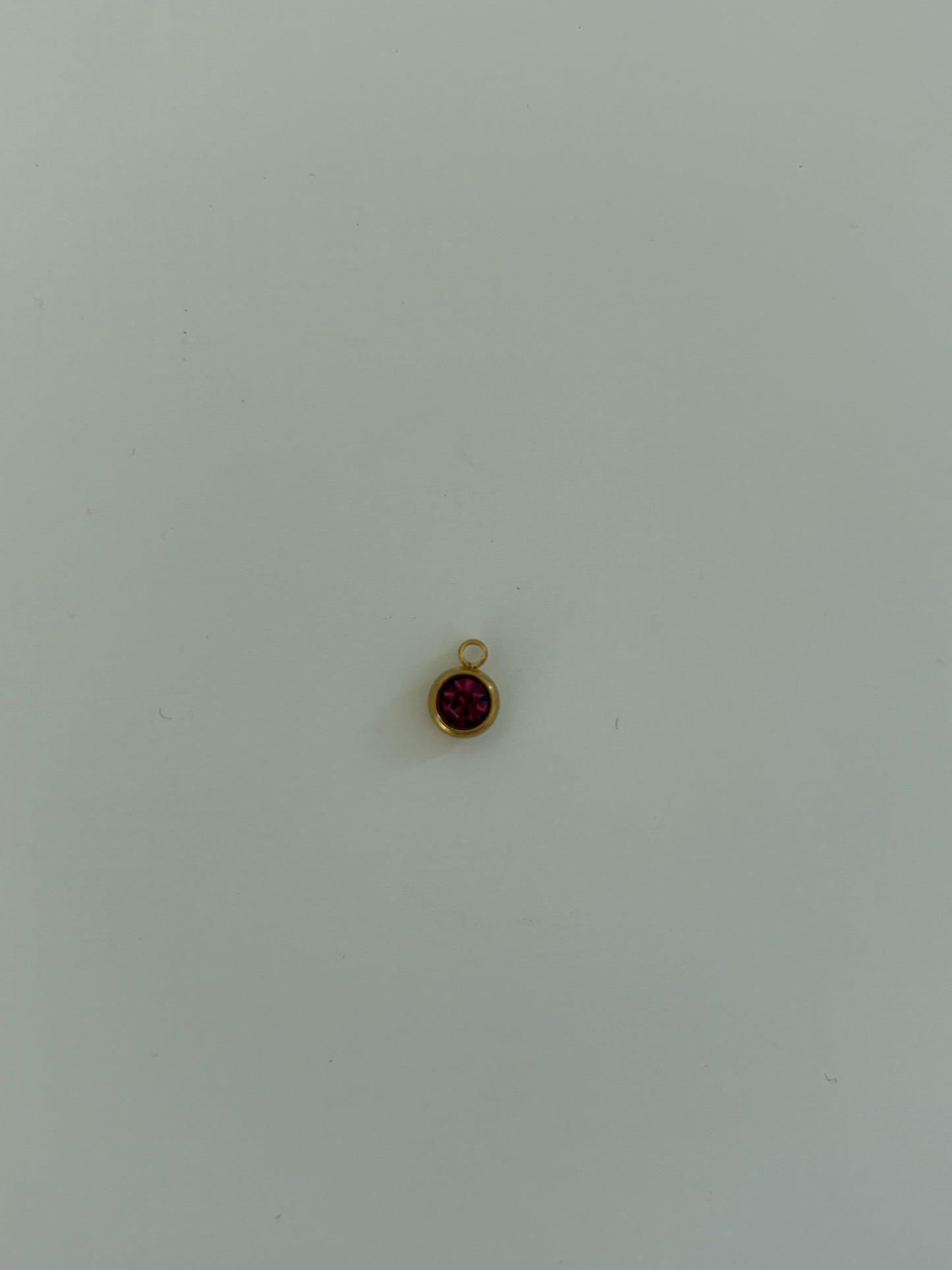 July birthstone charm