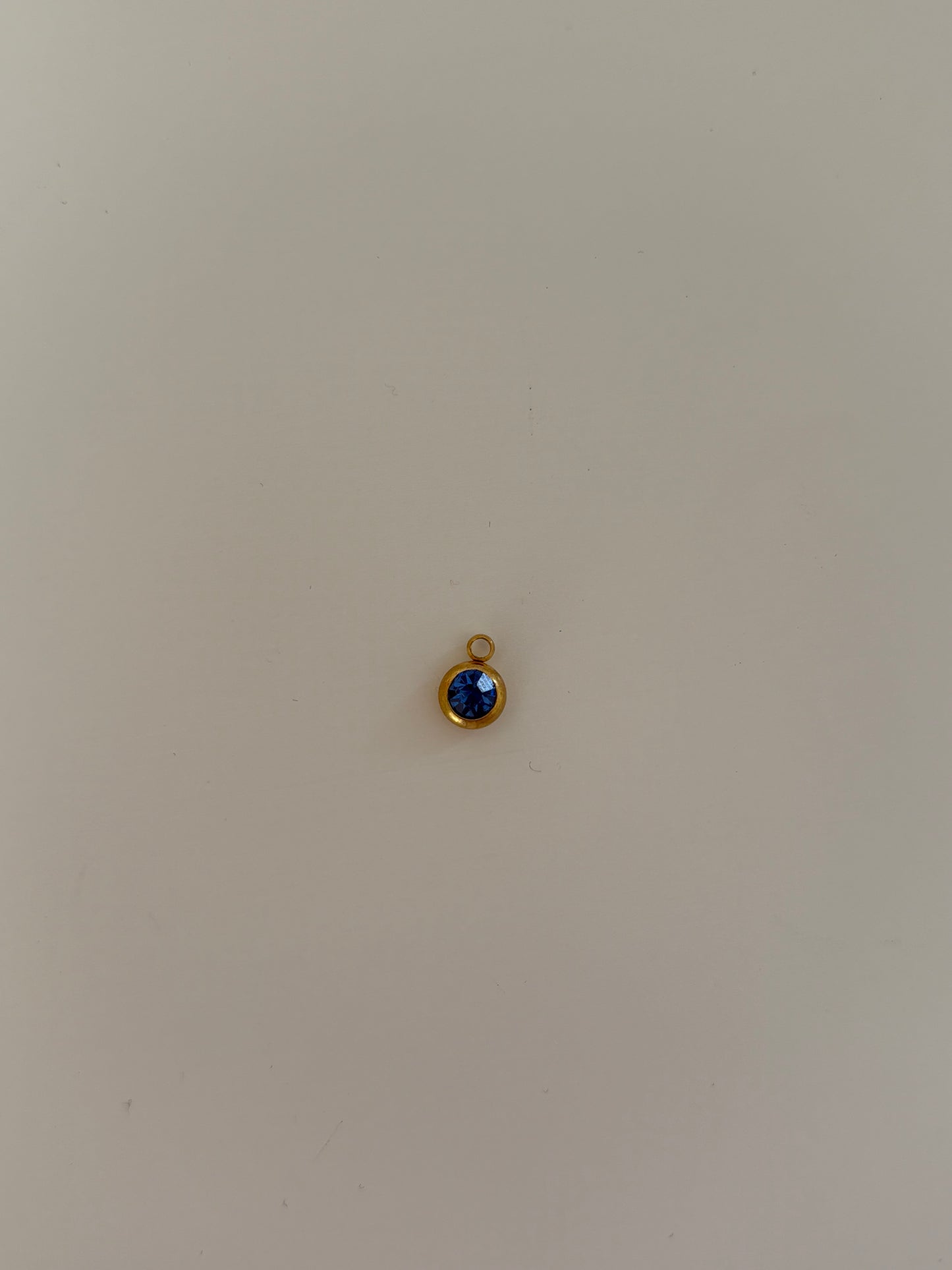 September birthstone charm