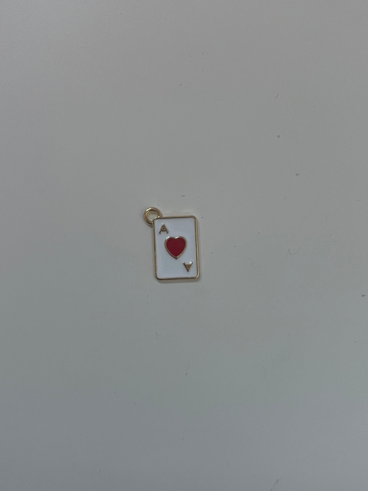 ace of hearts charm