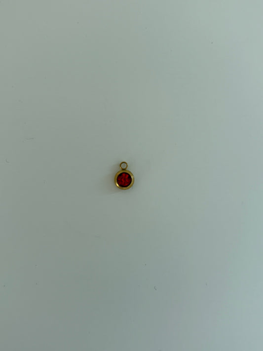 january birthstone charm