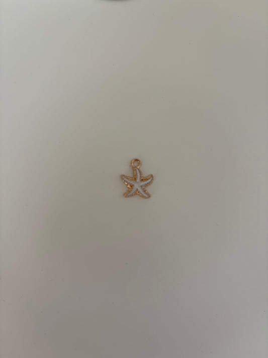 White starfish charm