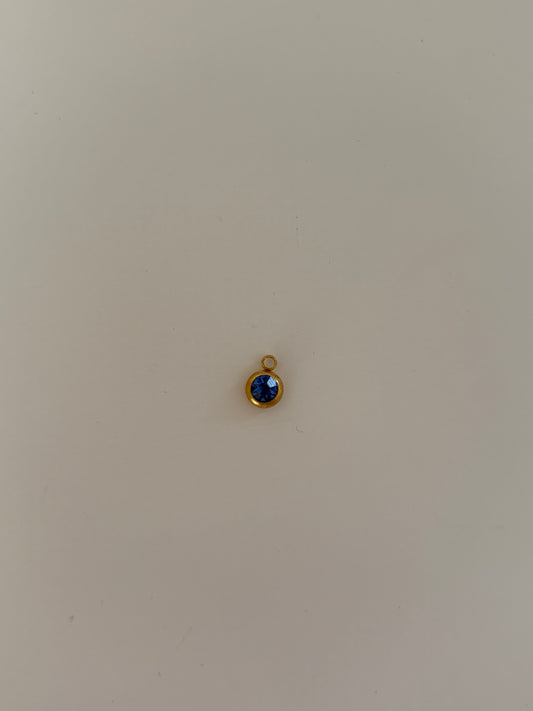 September birthstone charm